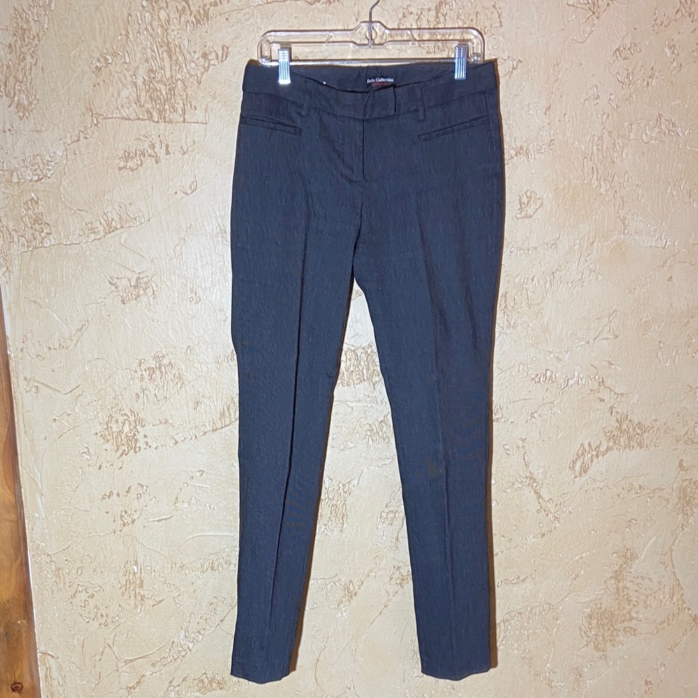 Dalia Collection Gray Straight Leg Pants